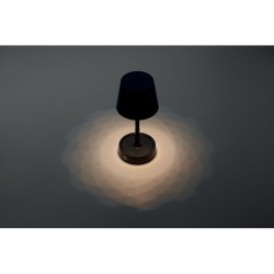 Lampe de table rechargeable élégante personnalisée TAPLAMB Matières : ABS Couleurs : noir livraison express 24h 48h