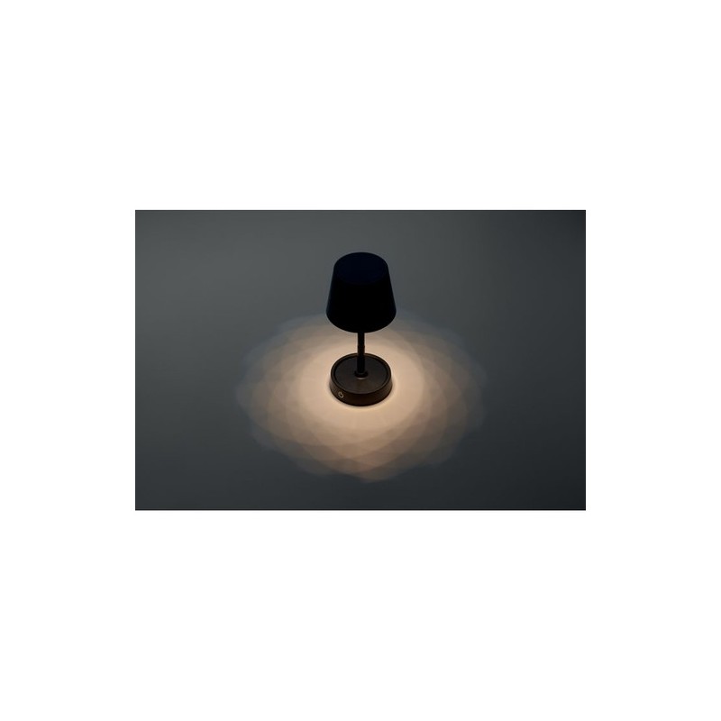 Lampe de table rechargeable élégante personnalisée TAPLAMB Matières : ABS Couleurs : noir livraison express 24h 48h