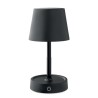 Lampe de table rechargeable élégante personnalisée TAPLAMB Matières : ABS Couleurs : noir cadeau collaborateur premium