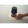 Lampe de table rechargeable élégante personnalisée TAPLAMB Matières : ABS Couleurs : noir cadeau client original