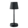 Lampe de table rechargeable élégante personnalisée TAPLAMB Matières : ABS Couleurs : noir goodies publicitaire durable