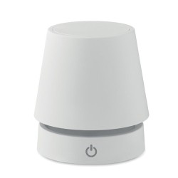 Lampe de table rechargeable élégante personnalisée TAPLAMB Matières : ABS Couleurs : blanc goodies publicitaire événementiel