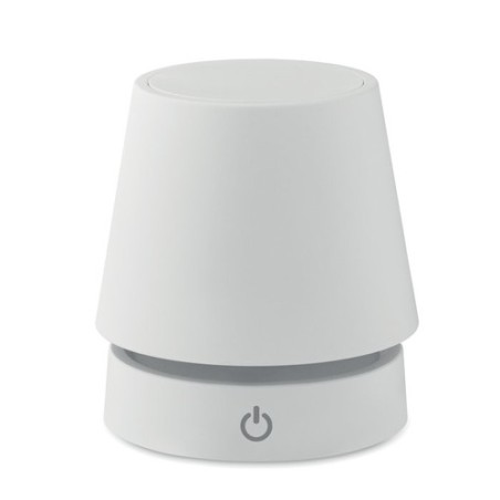 Lampe de table rechargeable élégante personnalisée TAPLAMB Matières : ABS Couleurs : blanc goodies publicitaire événementiel