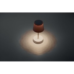 Lampe de table rechargeable élégante personnalisée TAPLAMB Matières : ABS Couleurs : blanc objet promotionnel éco-responsable