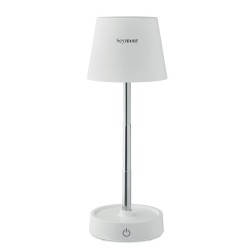 Lampe de table rechargeable élégante personnalisée TAPLAMB Matières : ABS Couleurs : blanc accessoire événementiel unique