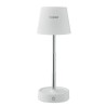 Lampe de table rechargeable élégante personnalisée TAPLAMB Matières : ABS Couleurs : blanc accessoire événementiel unique
