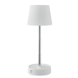 Lampe de table rechargeable élégante personnalisée TAPLAMB Matières : ABS Couleurs : blanc objet promo petit budget