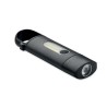 Lampe de Poche Pratique Personnalisée COB BLUZ Matières : ABS Couleurs : noir