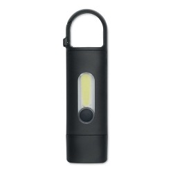 Lampe de Poche Pratique Personnalisée COB BLUZ Matières : ABS Couleurs : noir 2
