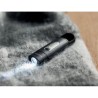 Lampe de Poche Pratique Personnalisée COB BLUZ Matières : ABS Couleurs : noir cadeau entreprise pas cher
