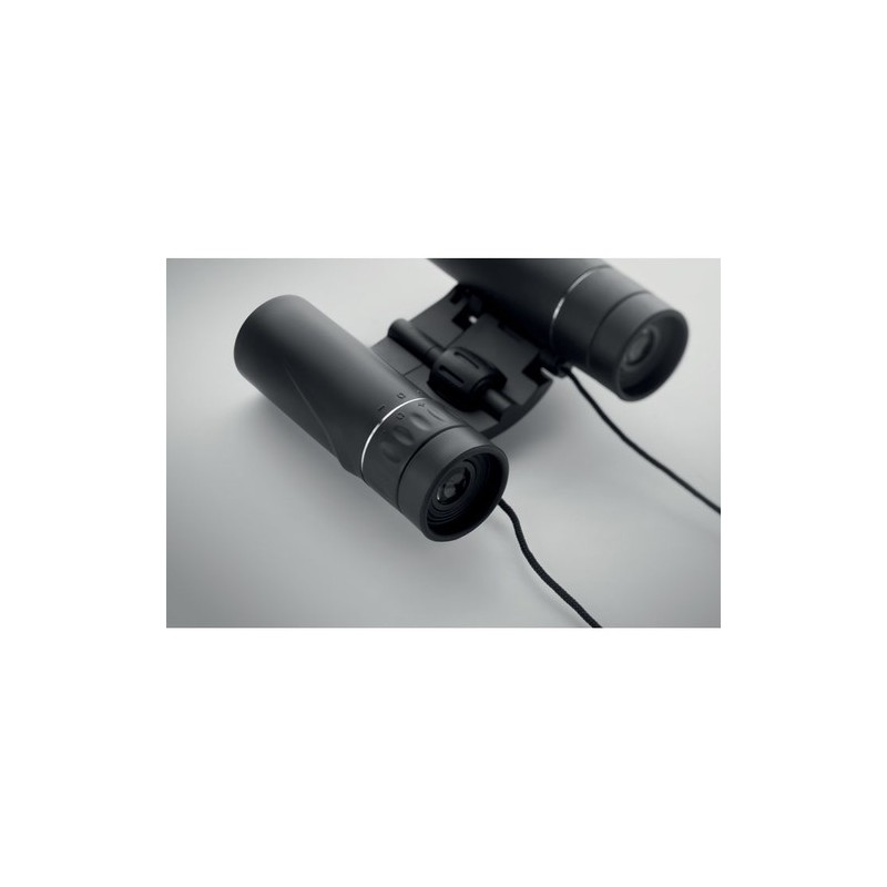 Jumelles compactes et légères personnalisées SITHRU Matières : ABS Couleurs : noir objet promotionnel éco-responsable