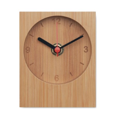 Horloge de Table en Bambou CLAMBU