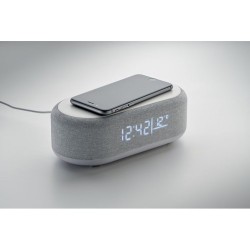 Haut-parleur sans fil puissant de 15 W TUONO Matières : ABS Couleurs : blanc objet promotionnel éco-responsable