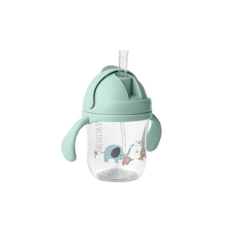 Gobelet Bébé Personnalisable en Tritan - SED Matières : tritan Couleurs : vert menthe personnalisable avec votre logo
