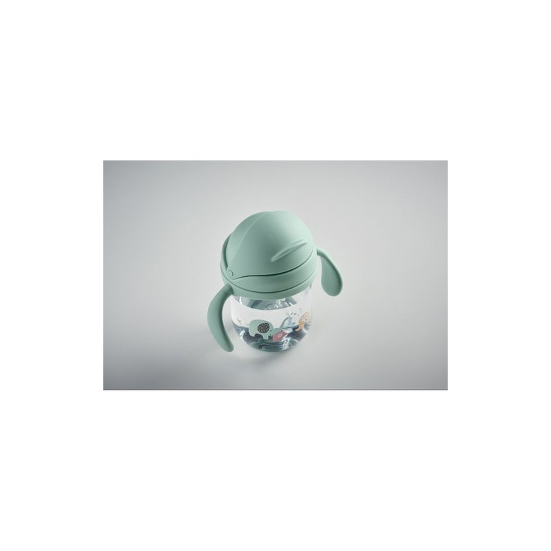 Gobelet Bébé Personnalisable en Tritan - SED Matières : tritan Couleurs : vert menthe cadeau entreprise pas cher