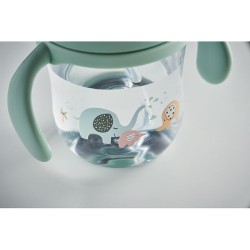 Gobelet Bébé Personnalisable en Tritan - SED Matières : tritan Couleurs : vert menthe accessoire événementiel unique