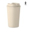 Gobelet Incassable Double Paroi 350 ml Personnalisé BEIBAKU Matières : PET Couleurs : beige