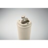 Gobelet Incassable Double Paroi 350 ml Personnalisé BEIBAKU Matières : PET Couleurs : beige objet promo petit budget