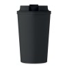 Gobelet Incassable Double Paroi 350 ml Personnalisé BEIBAKU Matières : PET Couleurs : noir goodies entreprise design