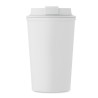 Gobelet Incassable Double Paroi 350 ml Personnalisé BEIBAKU Matières : PET Couleurs : blanc objet promotionnel éco-responsable