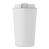 Gobelet Incassable Double Paroi 350 ml Personnalisé BEIBAKU Matières : PET Couleurs : blanc personnalisation rapide en France