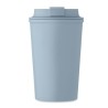 Gobelet Incassable Double Paroi 350 ml Personnalisé BEIBAKU Matières : PET Couleurs : bleu pétrole impression haute définition
