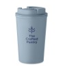 Gobelet Incassable Double Paroi 350 ml Personnalisé BEIBAKU Matières : PET Couleurs : bleu pétrole objet publicitaire robuste