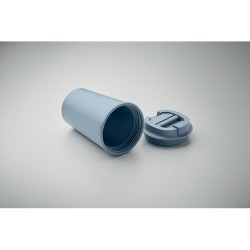 Gobelet Incassable Double Paroi 350 ml Personnalisé BEIBAKU Matières : PET Couleurs : bleu pétrole goodies publicitaire durable