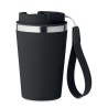 Gobelet double paroi  350 ml personnalisé TOPAZ Matières : acier inoxydable Couleurs : noir personnalisable avec votre logo
