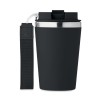 Gobelet double paroi  350 ml personnalisé TOPAZ Matières : acier inoxydable Couleurs : noir personnalisation sur mesure
