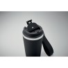 Gobelet double paroi  350 ml personnalisé TOPAZ Matières : acier inoxydable Couleurs : noir objet promotionnel éco-responsable