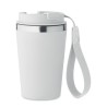 Gobelet double paroi  350 ml personnalisé TOPAZ Matières : acier inoxydable Couleurs : blanc cadeau entreprise pas cher