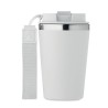 Gobelet double paroi  350 ml personnalisé TOPAZ Matières : acier inoxydable Couleurs : blanc objet promo petit budget