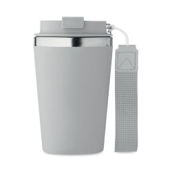 Gobelet double paroi  350 ml personnalisé TOPAZ Matières : acier inoxydable Couleurs : gris objet promotionnel éco-responsable