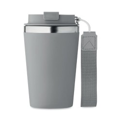 Gobelet double paroi  350 ml personnalisé TOPAZ Matières : acier inoxydable Couleurs : pierre personnalisation rapide en France