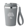 Gobelet double paroi  350 ml personnalisé TOPAZ Matières : acier inoxydable Couleurs : pierre cadeau entreprise pas cher