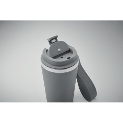 Gobelet double paroi  350 ml personnalisé TOPAZ Matières : acier inoxydable Couleurs : pierre goodies entreprise design