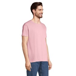 T-Shirt Homme 190g Publicitaire IMPERIAL Matières : coton Taille textile : M Couleurs : rose bonbon cadeau entreprise pas cher