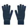 Gants tricotés s en RPET personnalisés - HANDNIT Matières : PET recyclé Couleurs : bleu marine goodies publicitaire événementiel