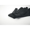 Gants tricotés s en RPET personnalisés - HANDNIT Matières : PET recyclé Couleurs : noir objet promotionnel éco-responsable