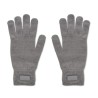 Gants tricotés s en RPET personnalisés - HANDNIT Matières : PET recyclé Couleurs : pierre cadeau entreprise pas cher