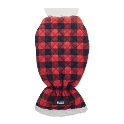 Gant grattoir matelassé publicitaire ICEHAND Matières : coton Couleurs : rouge goodies publicitaire événementiel