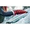 Gant grattoir matelassé publicitaire ICEHAND Matières : coton Couleurs : rouge impression haute définition