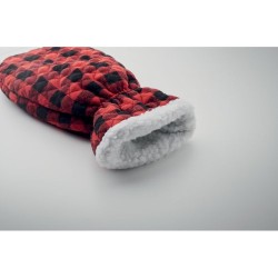 Gant grattoir matelassé publicitaire ICEHAND Matières : coton Couleurs : rouge livraison express 24h 48h