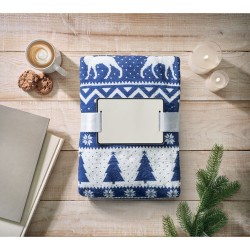Couverture  personnalisée 190 gr/m² en RPET - TOSTI cadeau collaborateur premium