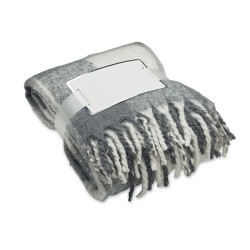 Couverture  en mohair à carreaux - QUET