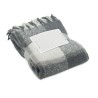 Couverture  en mohair à carreaux - QUET objet promotionnel éco-responsable