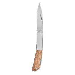 Couteau pliable unique en acacia - SKARP Matières : acier inoxydable Couleurs : bois