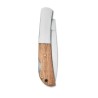 Couteau pliable unique en acacia - SKARP Matières : acier inoxydable Couleurs : bois personnalisable avec votre logo