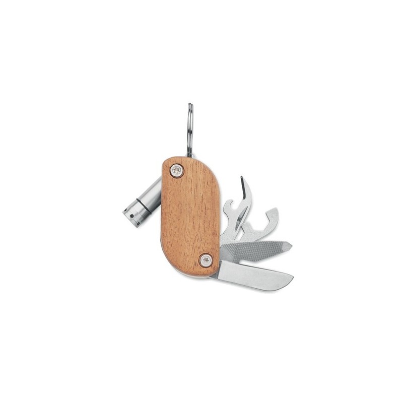 Couteau de poche multi-outils pratique et élégant personnalisé - WODYCUT Matières : bois Couleurs : bois